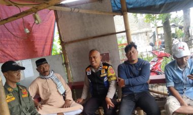 Bhabinkamtibmas Polsek Panyileukan Bandung Lakukan Patroli Dialogis Antisipasi Pencurian Rumah Kosong
