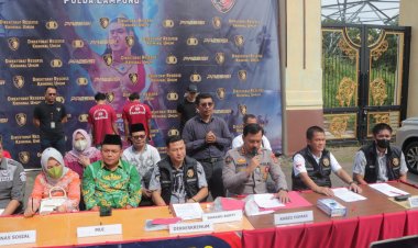 Respon Cepat, Polda Lampung Berhasil Ungkap Pelaku Pelemparan Kantor MUI Lampung