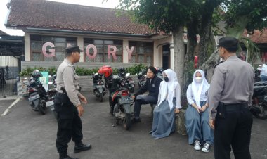 Unit Samapta Polsek Cibeureum, Laksanakan Patroli Dialogis Secara Rutin