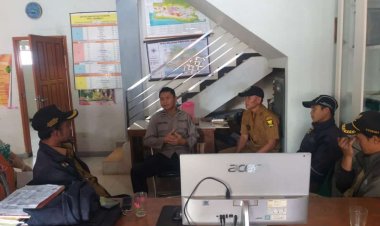 Pererat Silaturahmi dan Komunikasi, Kanit Binmas Sambangi Kepala Desa