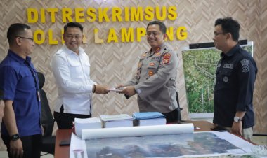 Polda Lampung Serius Tangani Kasus Dugaan  Korupsi Proyek Bendungan Puluhan Milyar
