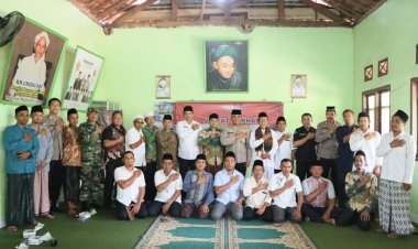 Jum'at Curhat, Kapolres Pesawaran Polda Lampung Komunikasi Aktif Dengan Ulama