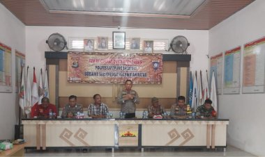 Kapolsek Natar Polres Lampung Selatan Giat Jumat Curhat Quick Wins Presisi Sambangi Masyarakat Desa Sidosari