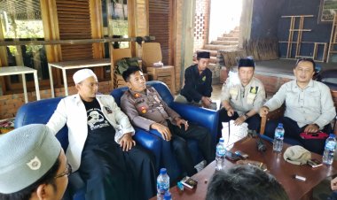 Kapolsek Cibeureum Polres Sukabumi Kota Laksanakan Silaturahmi Dengan Tokoh Agama