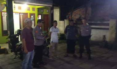 Patroli KRYD Polsek Cireunghas,Berikan Himbauan Kamtibmas Kepada Warga