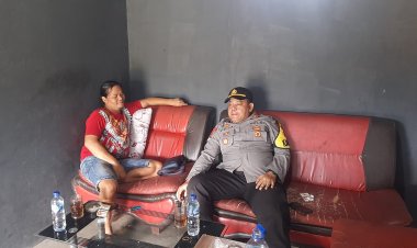 Patroli Dialogis, Kapolsek Sukalarang Sambang Perusahaan Tambang Pasir