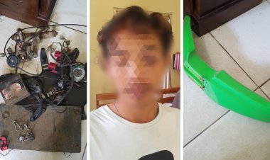 Unit Reskrim Polsek Gedong Tataan Polres Pesawaran Lampung Amankan Pelaku Curat Sepeda Motor