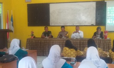Kapolsek Cireunghas Hadiri Pembentukan Forum Anak Tanginas Kecamatan Cireunghas