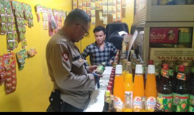 Patroli KRYD Polsek Cibeureum Guna Menekan Peredaran Minuman Keras