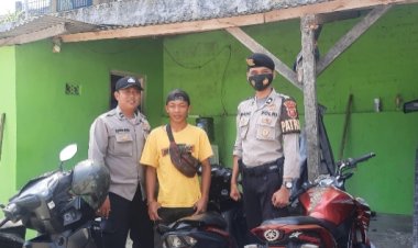 Unit Samapta Polsek Cireunghas Polres Sukabumi Kota, Laksanakan Patroli Dialogis