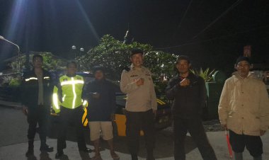 Antisipasi Gangguan Kamtibmas Malam Minggu, Polsek Sukalarang Laksanakan Patroli KRYD