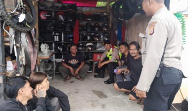 Tingkatkan keamanan, unit samapta polsek sukaralang laksanakan patroli dialogis
