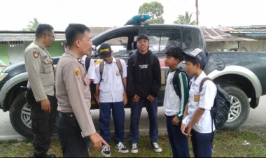 Unit Samapta Polsek Cibeureum Polres Sukabumi Kota, Tingkatkan Patroli Dialogis