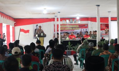 Jumat Curhat, Warga Apresisasi Polsek Tanjung Bintang Polres Lamsel Tangani Covid, Vaksin Ternak dan Stunting, serta Pemulung Gadungan