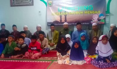 Kecamatan Cireunghas Kabupaten Sukabumi, Laksanakan Gerakan Shubuh Mengaji