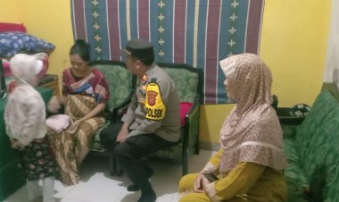 Kapolsek Cibeureum Bantu Ibu Hamil Yang Tidak Mampu Guna Dirujuk Ke Rumah Sakit