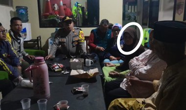 Sigap, Polsek Sukalarang Bantu Lansia Yang Tersesat Di Jalan