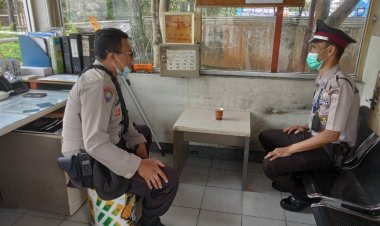Serap Informasi, Bhabinkamtibmas Polsek Cibeureum Laksanakan Sambang Ke Warga Binaanya