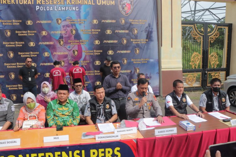 Respon Cepat, Polda Lampung Berhasil Ungkap Pelaku Pelemparan Kantor MUI Lampung