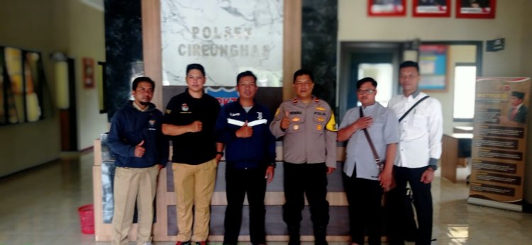Kapolsek Cireunghas Laksanakan Silaturahmi Dengan PPK Kecamatan Cireunghas