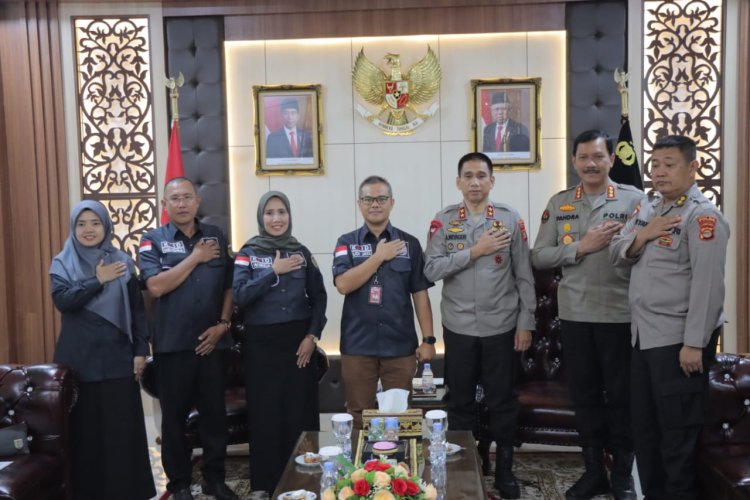 Kapolda Lampung Terima Audensi KPID Provinsi Lampung