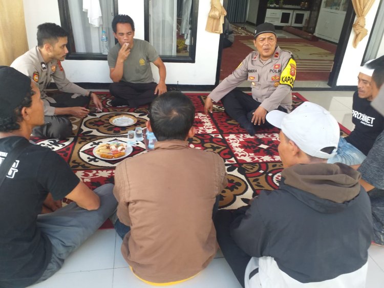 Kapolsek Cireunghas Kembali Gelar Jum'at Curhat Guna Menampung Keluhan Warga