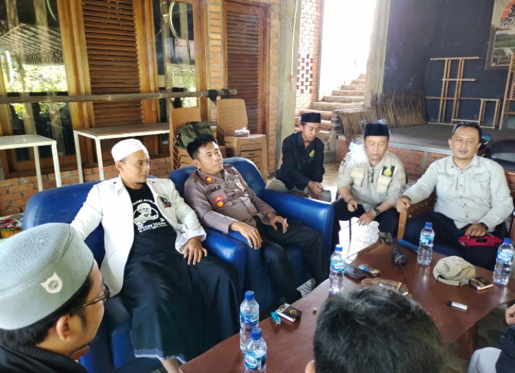 Kapolsek Cibeureum Polres Sukabumi Kota Laksanakan Silaturahmi Dengan Tokoh Agama