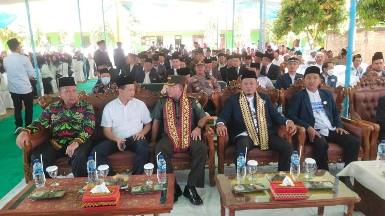 Wakapolsek Natar Polres Lampung Hadiri Pelantikan DPW/DPD Al- Khairiyah Provinsi Lampung