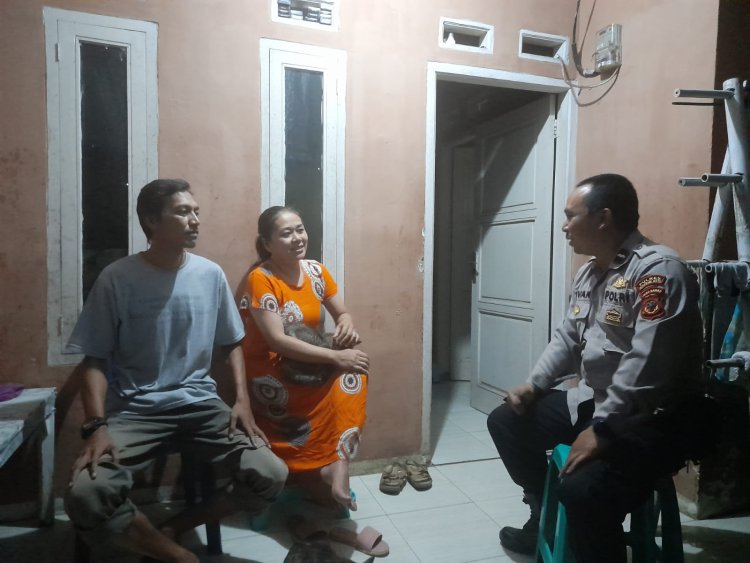 Giat Sambang Bhabinkamtibmas Kelurahan Selabatu