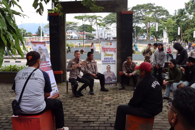 Hadiri Jum'at Curhat, Warga di Sukabumi Keluhkan Pengendara Berknalpot Bising