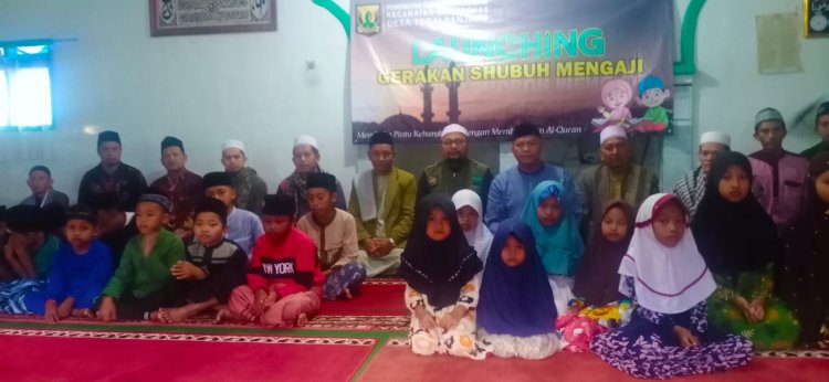 Kecamatan Cireunghas Kabupaten Sukabumi, Laksanakan Gerakan Shubuh Mengaji