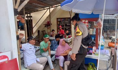 Bhabinkamtibmas Kelurahan Babakan,Polsek Cibeureum Polres Sukabumi Kota Laksanakan Anjangsana