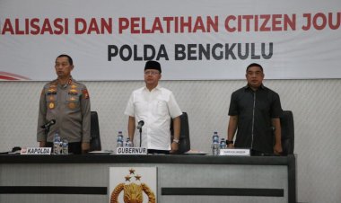 Polda Bengkulu Gelar Sosialisasi Citizen Journalism