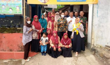 Forkopimcam Cireunghas, Laksanakan Monitoring Dan Evaluasi Stunting