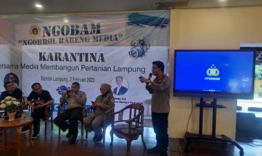 Kasubbid Penmas Polda Lampung AKBP Rahmat Hidayat Sosialisasikan Aplikasi Super App Presisi