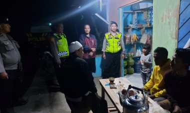 Patroli KRYD Polsek Cireunghas, Sampaikan Pesan Kamtibmas