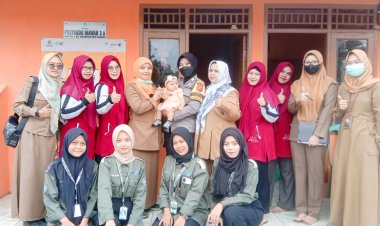 Bhabinkamtibmas Polsek Warudoyong Laksanakan Anjangsana Ke Kader Posyandu