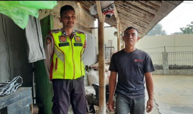 Unit Samapta Polsek Cireunghas, Tingkatkan Patroli Dialogis