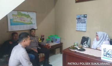 Tingkatkan Sinergitas,Kanit Binmas Polsek Sukalarang Sambang Ke Desa Semplak