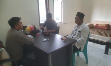 Kapolsek Cibeureum Polres Sukabumi Kota Jalin Silaturahmi Dengan Tokoh Agama