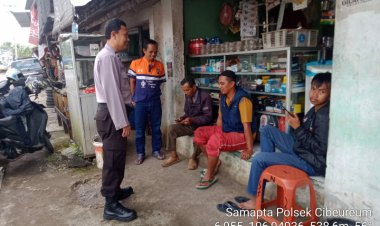 Unit Samapta Polsek Cibeureum, Tingkatkan Patroli Dialogis