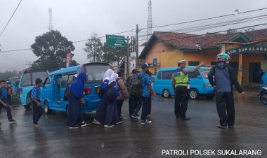 Giat Patroli Dan Antisipasi Tawuran Antar Pelajar Pasca Bubaran Sekolah