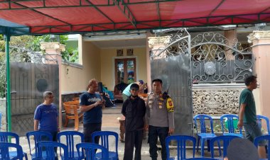 Kapolsek Cibeureum Polres Sukabumi Kota Jalin Silaturahmi Dengan Tokoh Masyarakat