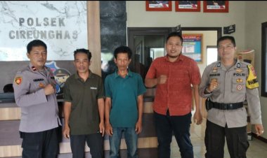 Polsek Cireunghas Temukan Dua Anak Di Bawah Umur Yang Hilang
