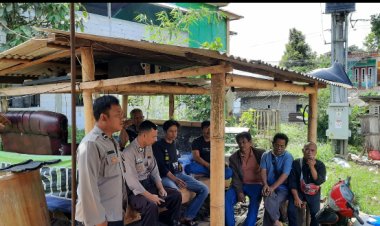 Kedekatan Bhabinkamtibmas Desa Cipurut Dengan Warga Binaanya