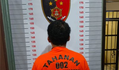 Polsek Penengahan Lampung Selatan Ringkus Pengemudi  Honda Brio Maling HP Sopir Truk di Rest Area Tol JTTS