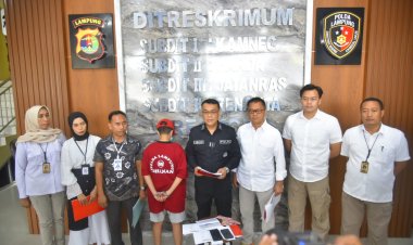 Amankan Satu Pelaku, Polda Lampung Ungkap kasus TPPO di Bandar Lampung