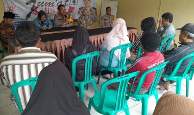 Polsek Sukalarang Sosialisasikan Pencegahan Kenakalan Remaja Melalui Jumat Curhat