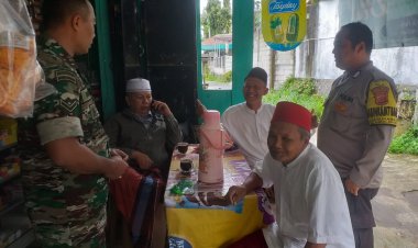 Sambang Warga, Sinergritas TNI – POLRI Wilayah Hukum Polsek Sukalarang