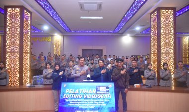 Polda Lampung Lakukan Pelatihan Keterampilan dan Pelayanan Publik Serta Kemampuan Komunikasi Digital Bagi Jajarannya